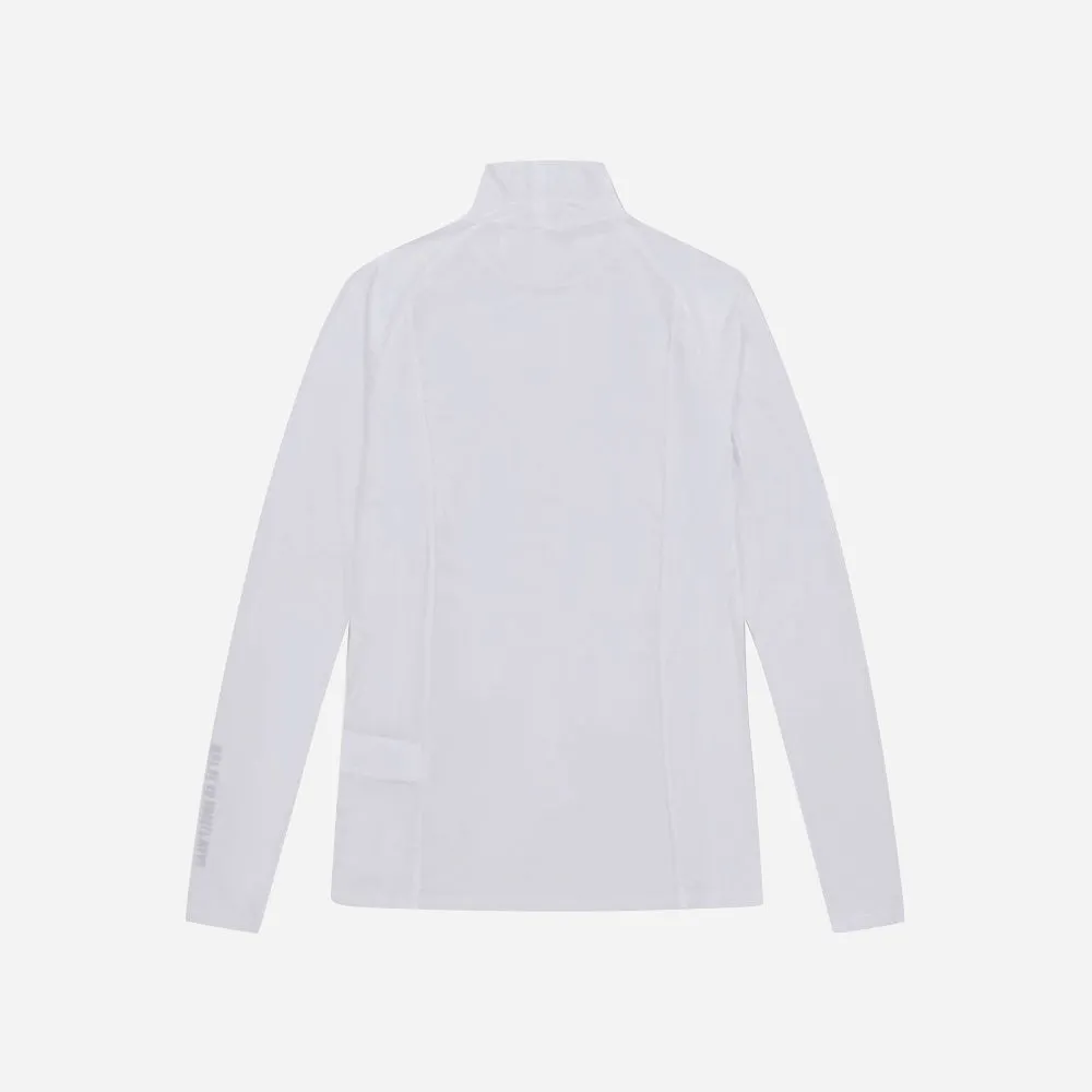 Áo Golf Tay Dài Nữ Waac Hot Summer High-Neck Base Layer - Trắng