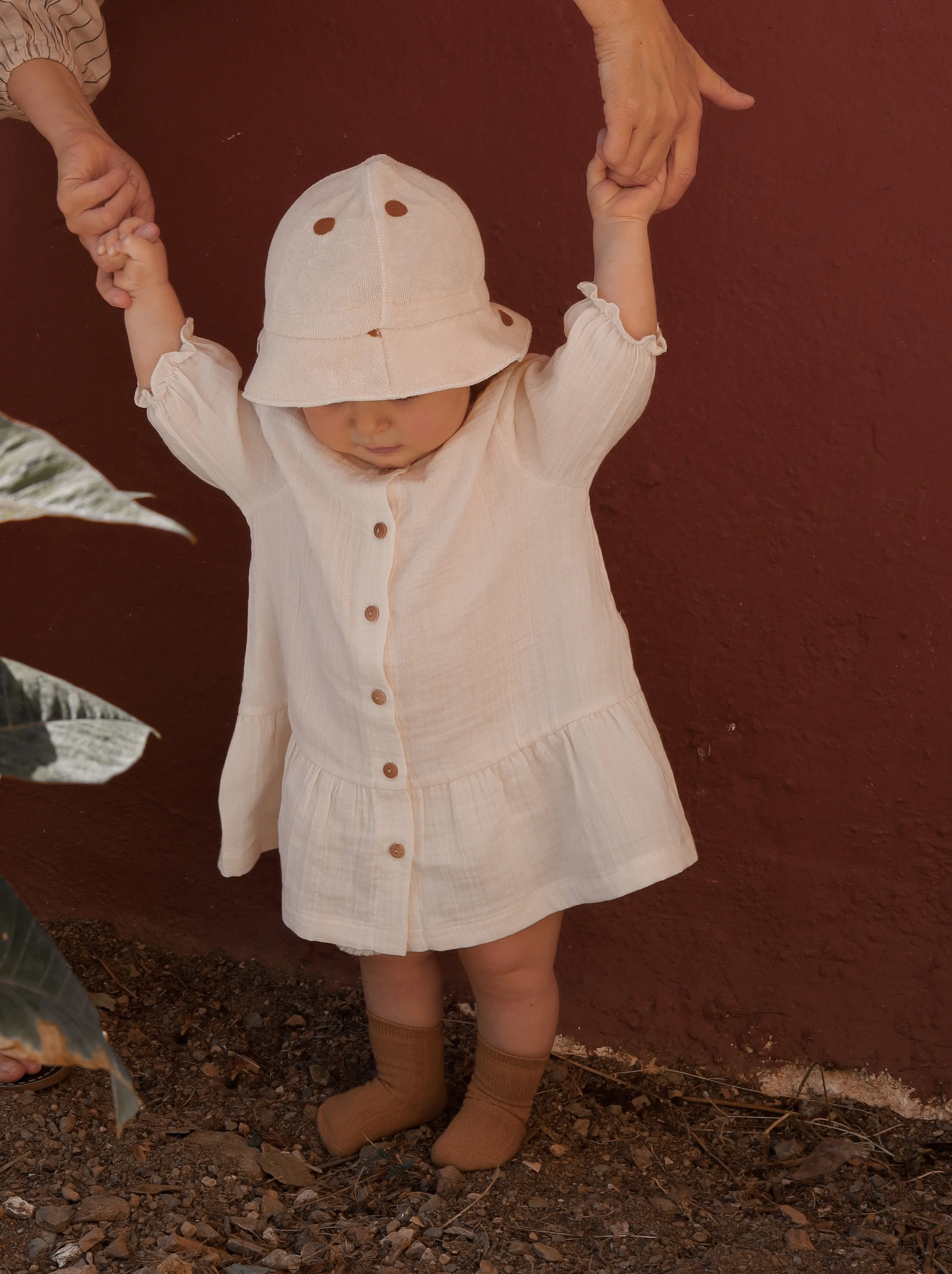 Oat Picnic Dress