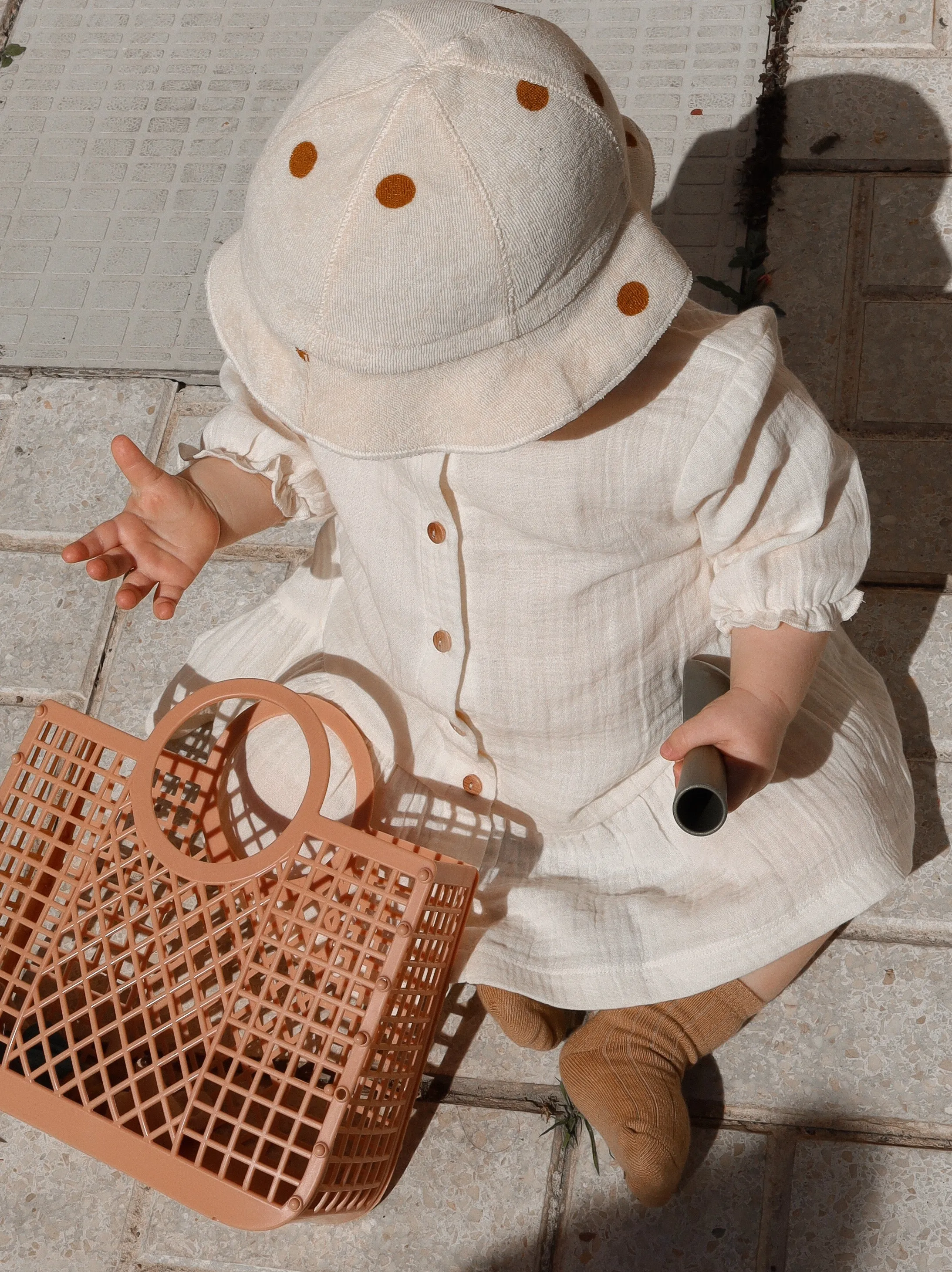 Oat Picnic Dress