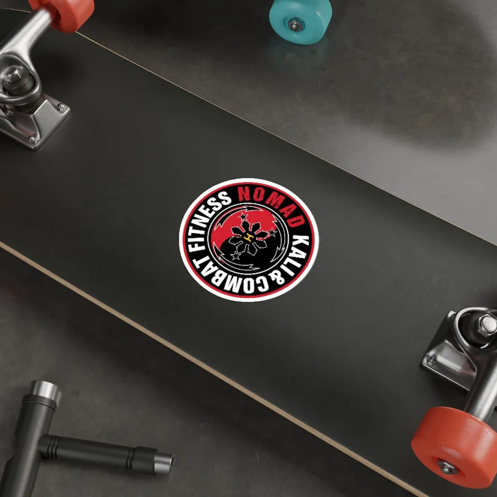 Official Nomad Kali & Combat Fitness - Kiss Cut Stickers