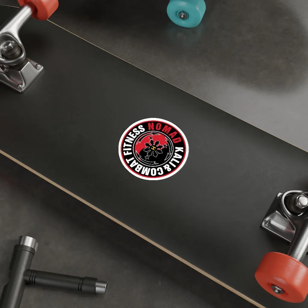 Official Nomad Kali & Combat Fitness - Kiss Cut Stickers