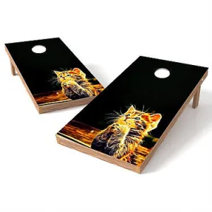 Official Size 2x4 Kitten Cornhole Game