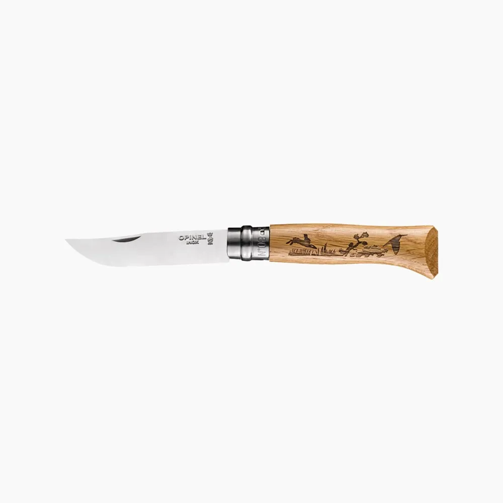 Opinel Knife Stainless No 8 Animalia