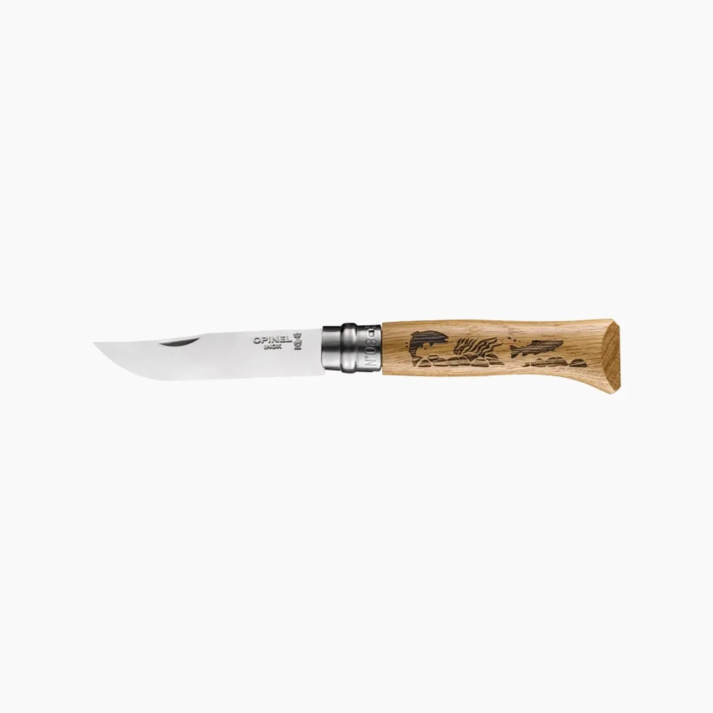 Opinel Knife Stainless No 8 Animalia