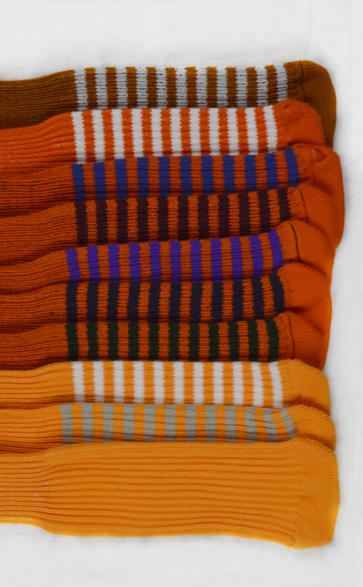 Orange and Black Club Sock Golf Headcover