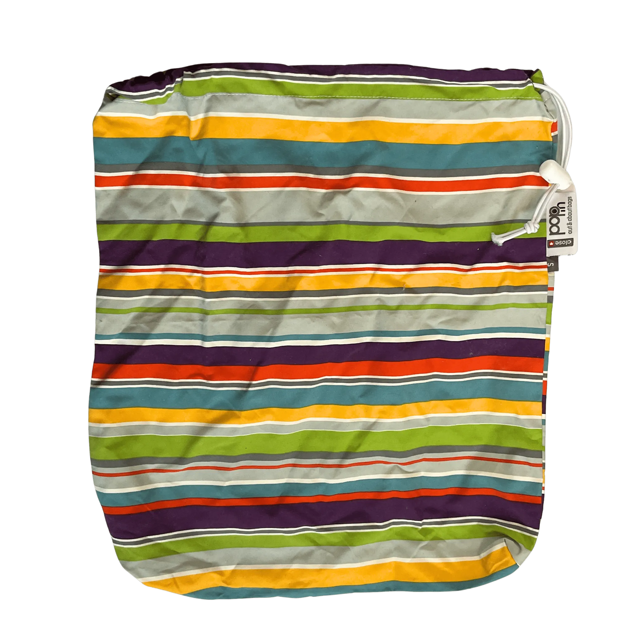 Out and About Drawstring Wet Bag - Stripe