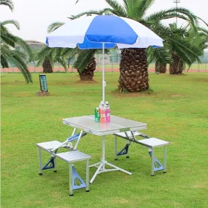 Outdoor Aluminium Alloy Picnic Waterproof Table
