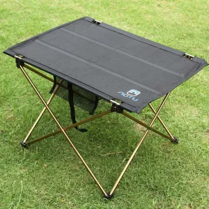 Outdoor Camping Portable Aluminium Alloy Tables Waterproof Ultra-light Durable Folding Table Desk For Picnic 690g