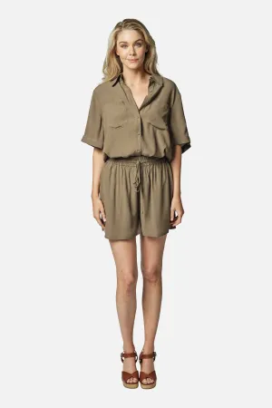 Palazzo Shorts KHAKI
