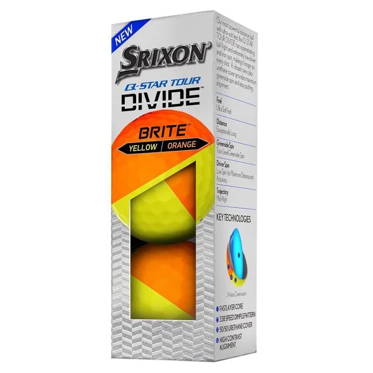Pelotas de golf Srixon Q Star Tour Divide