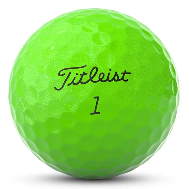 Pelotas de golf Titleist Tour suaves verdes, paquete de 12