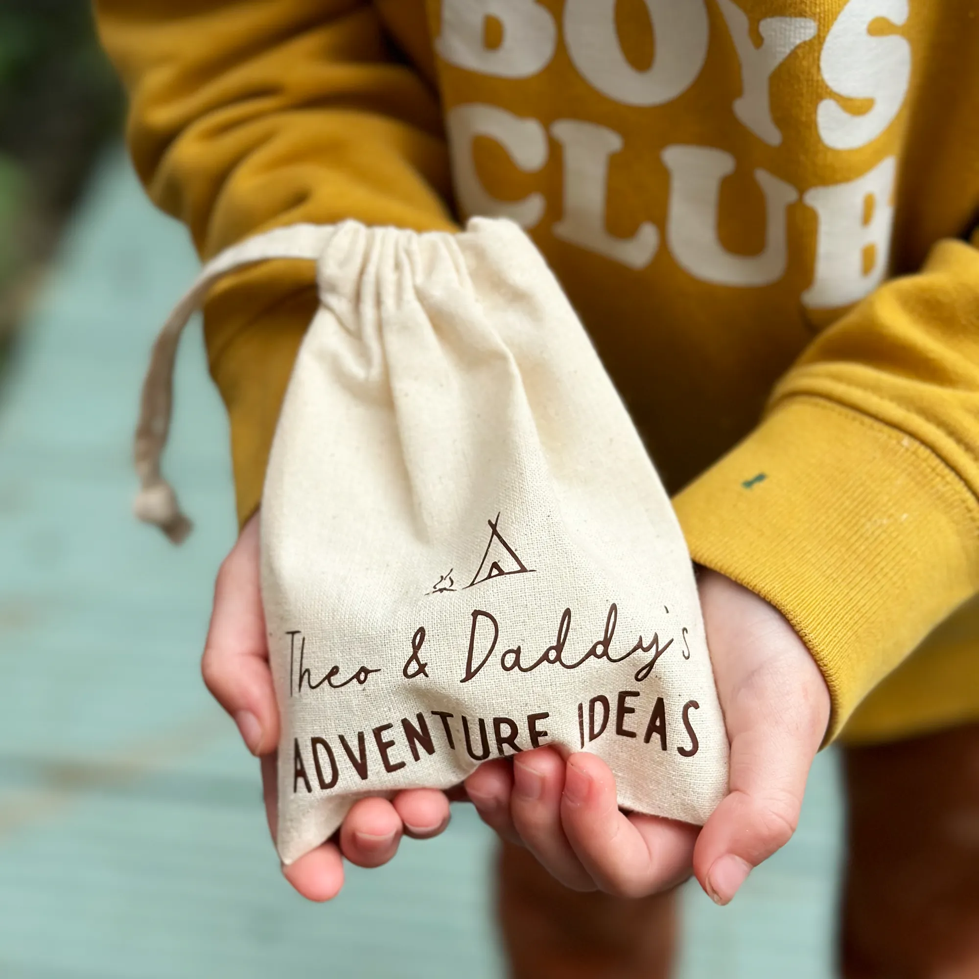 Personalised Mummy And Me Adventure Ideas Bag