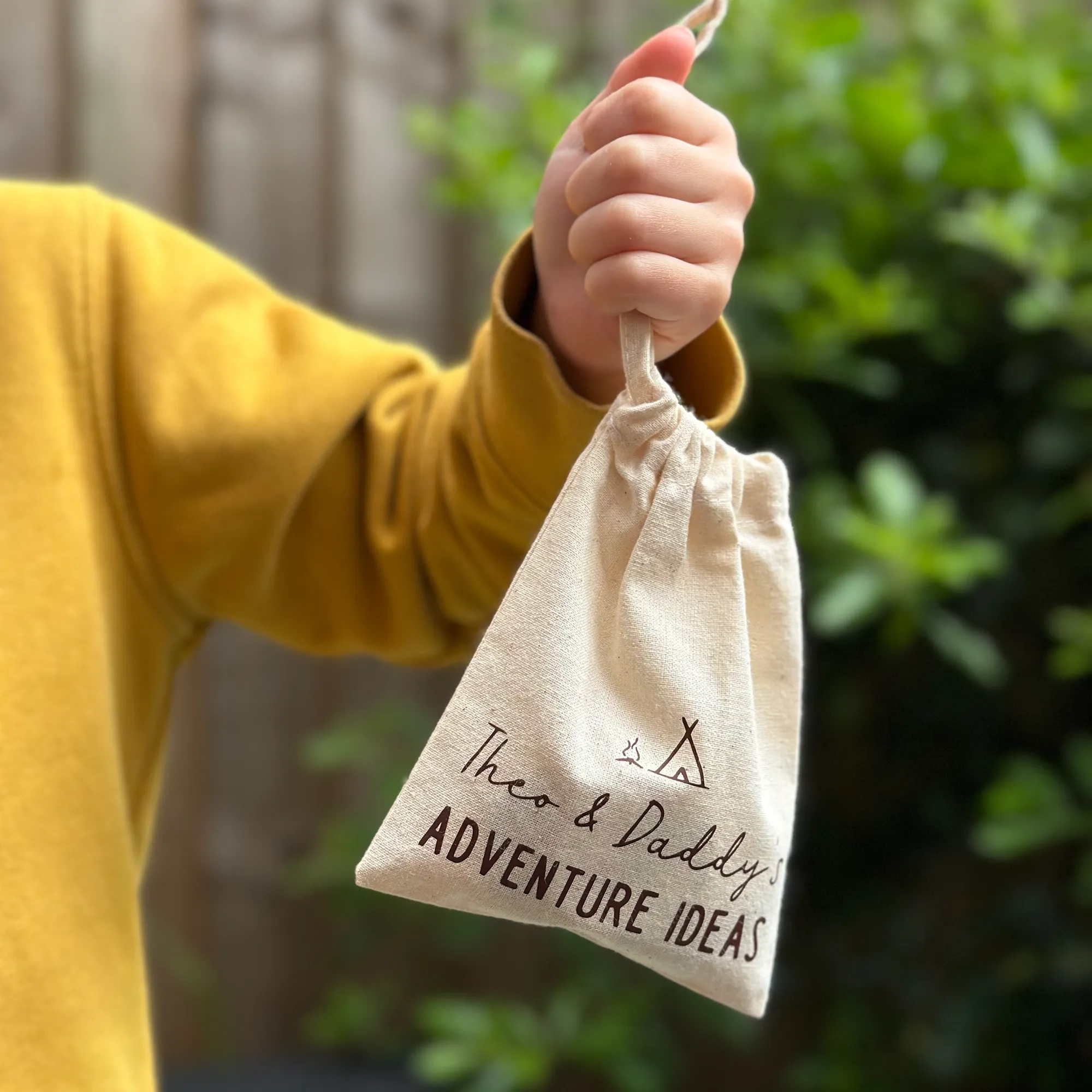 Personalised Mummy And Me Adventure Ideas Bag