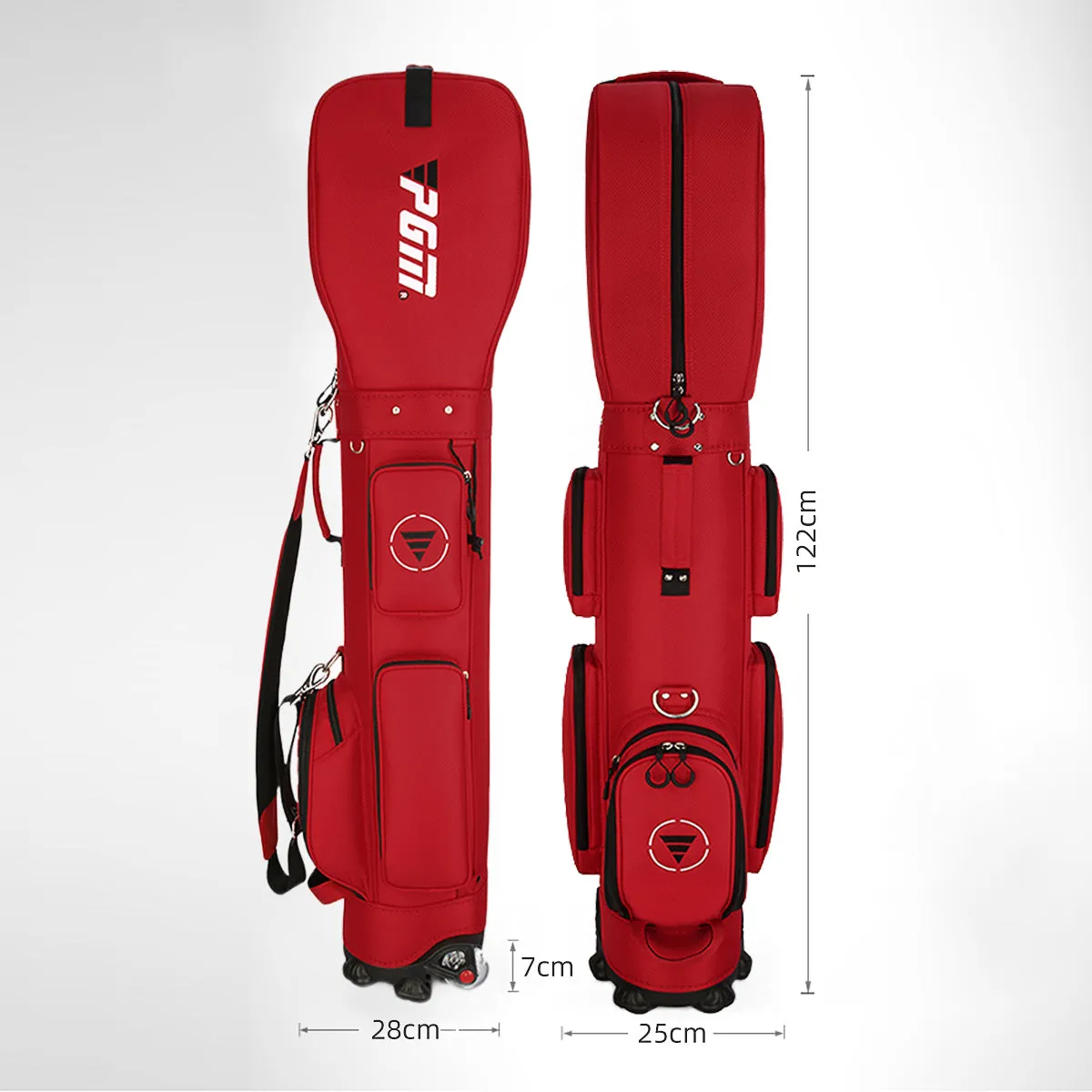 PGM QB069  Lightweight Golf Travel Bag With Wheels