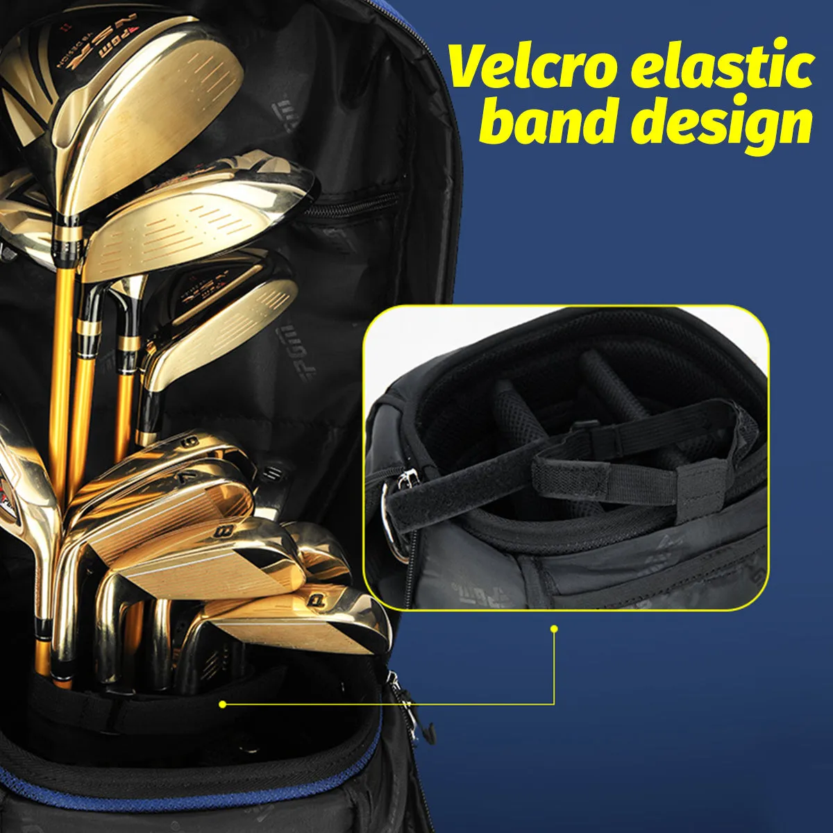 PGM QB069  Lightweight Golf Travel Bag With Wheels