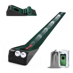 PGM TL030 track golf slope putting mat auto return mini office golf putting mat