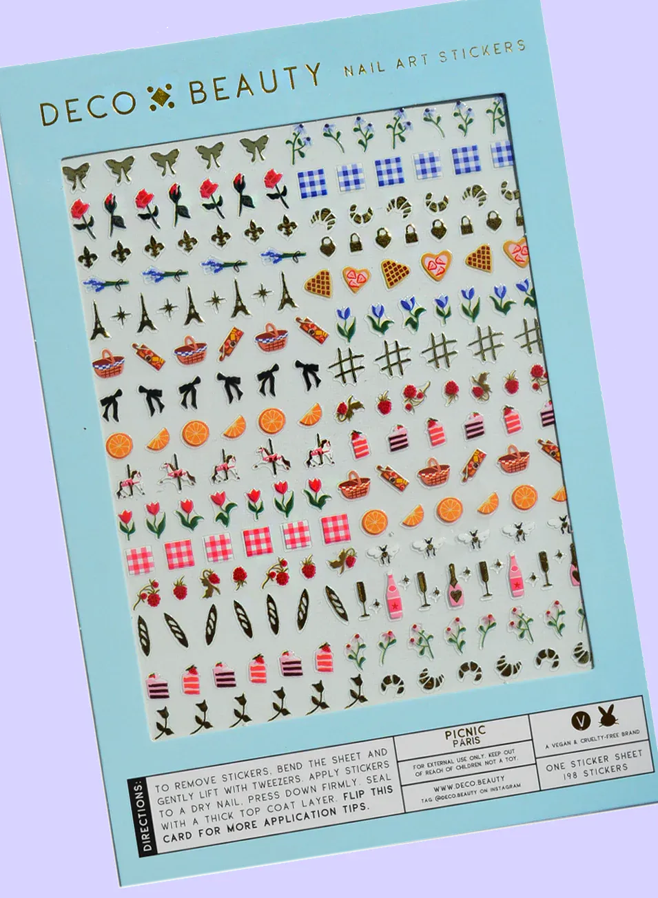 Picnic Nail Stickers