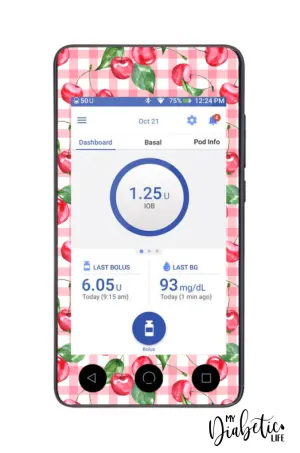 Picnic - Omnipod Dash Sticker