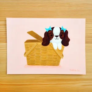 Picnic Pup - Original Painting
