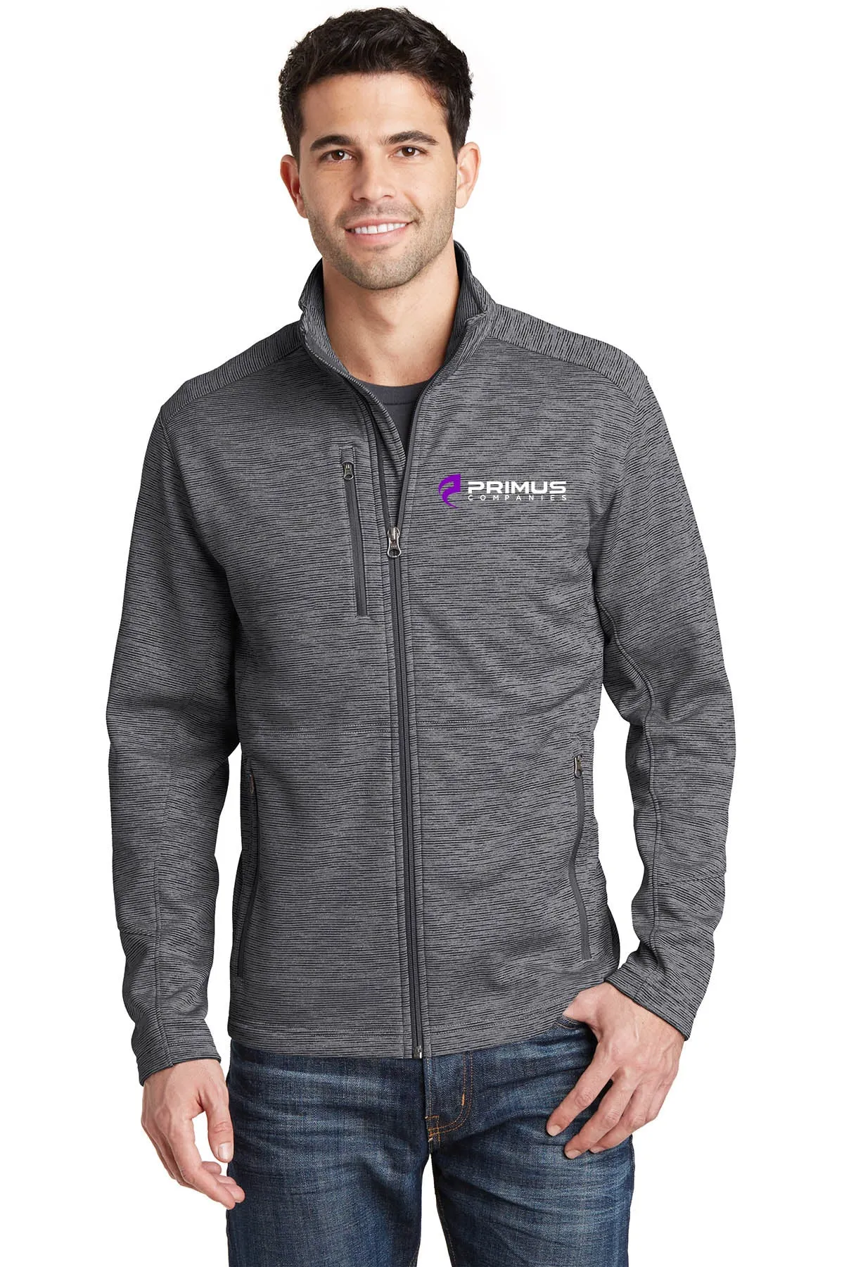 Port Authority: Digi Stripe Fleece Jacket (F231)