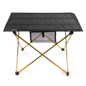 Portable Outdoor Aluminium Alloy Folding Table Ultralight Foldable Table for Camping Hiking Picnic Foldable Table with Bag