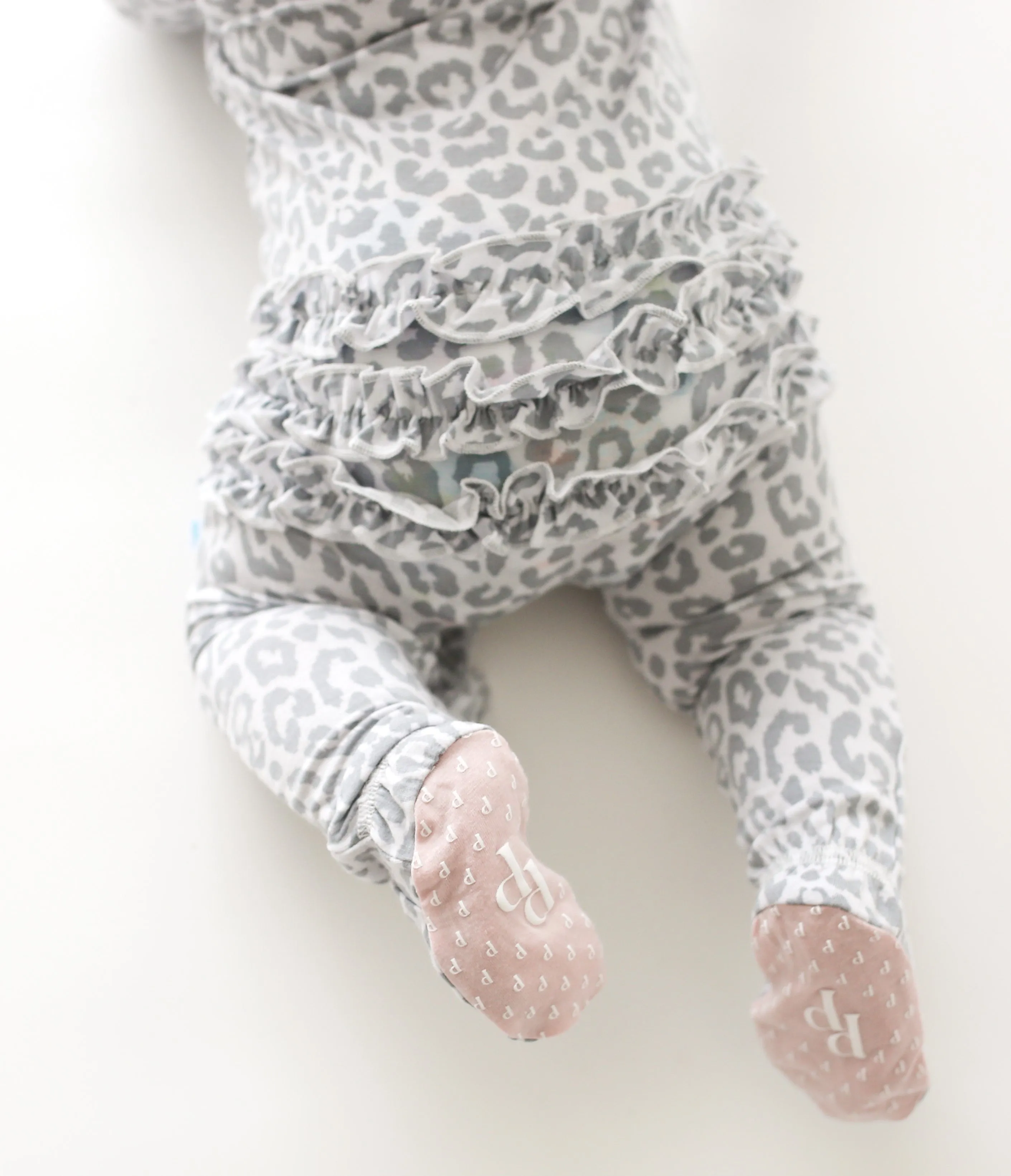 Posh Peanut Minka Ruffled Zippered Footie