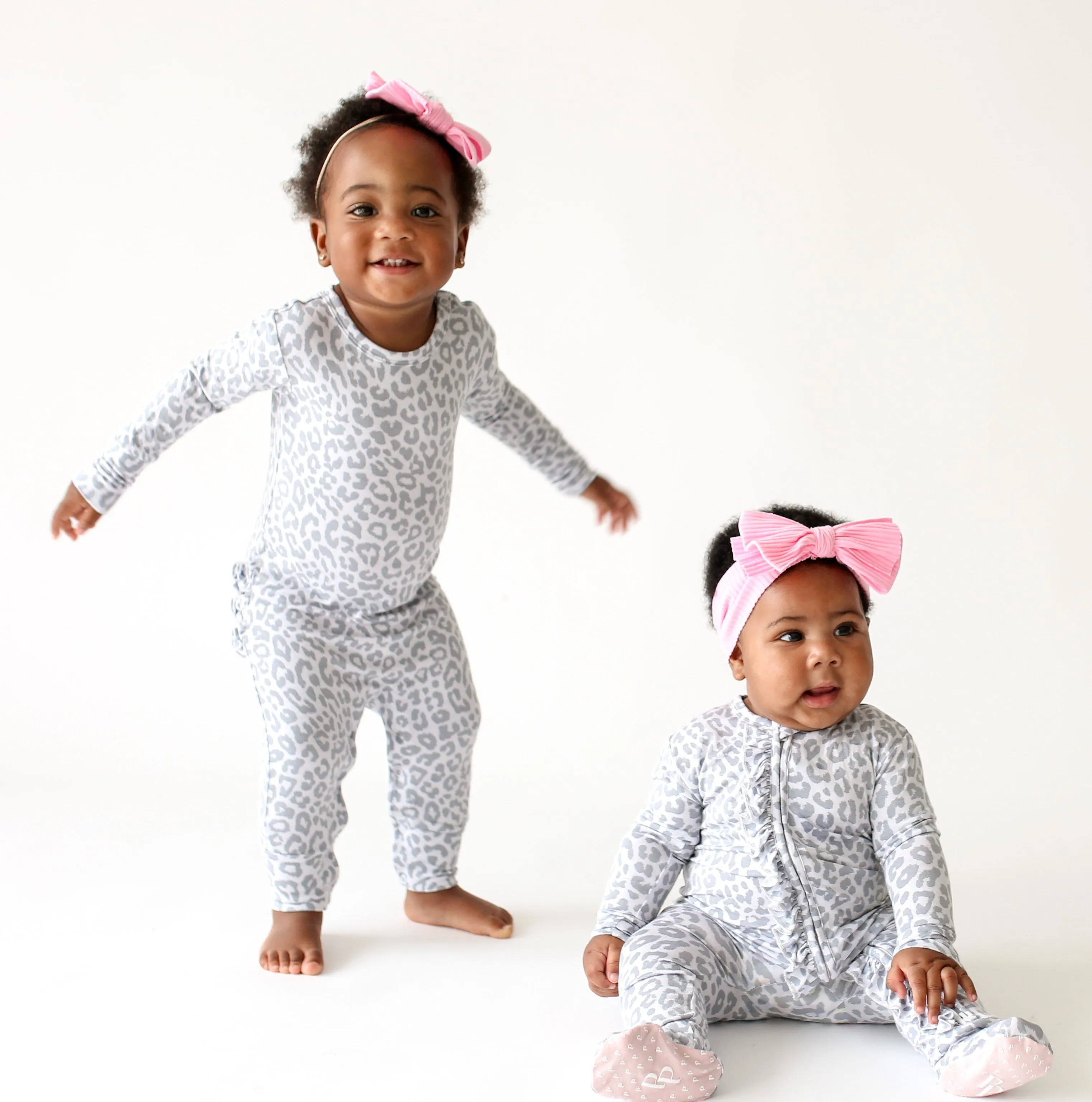 Posh Peanut Minka Ruffled Zippered Footie
