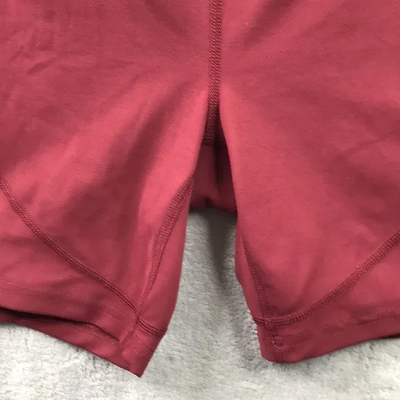 Prana Women's Burgundy Shortie Romper With Racer Back Size Small New