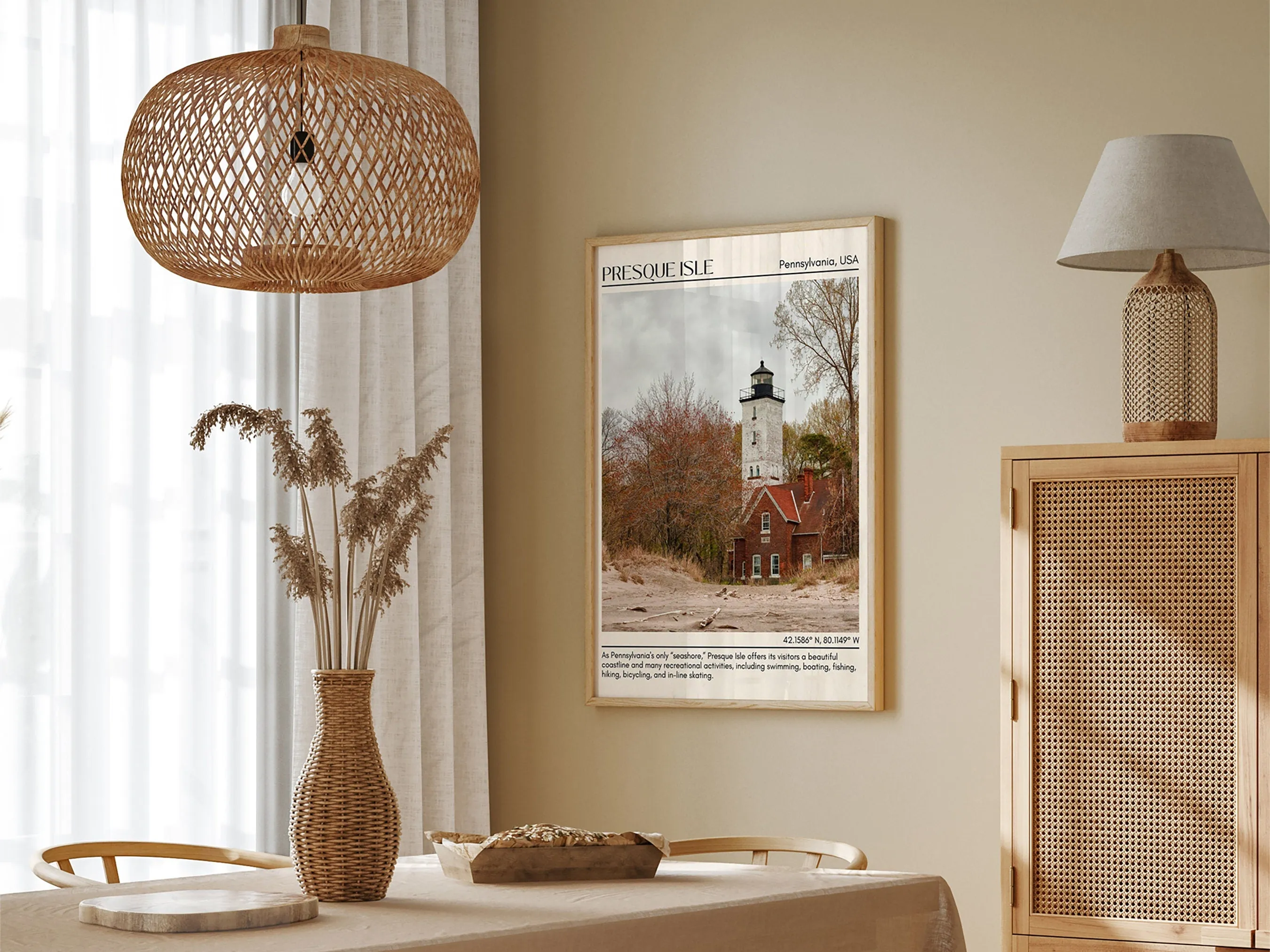 Presque Isle Wall Canvas, USA