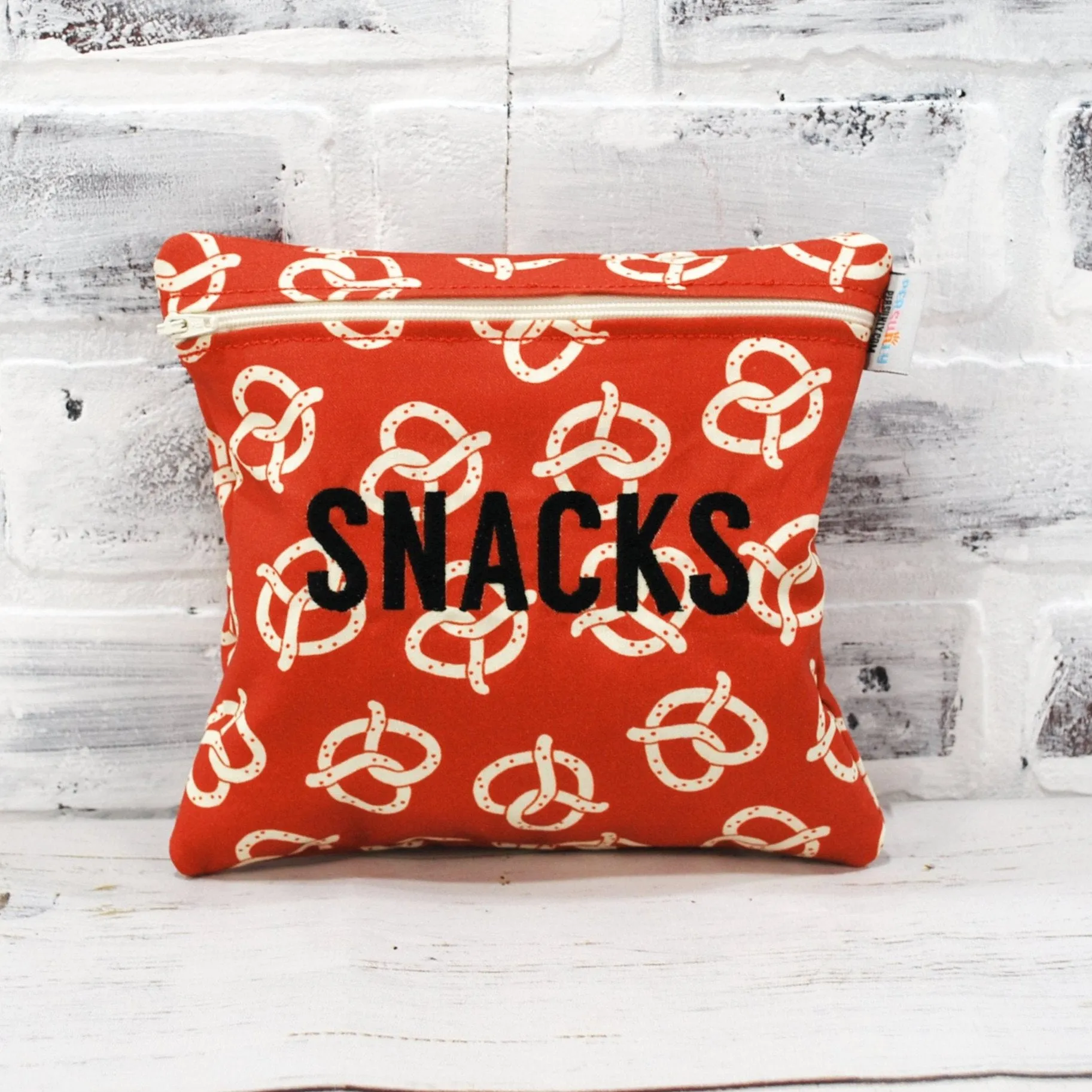 Pretzels Food Safe Personalized Reusable Bag