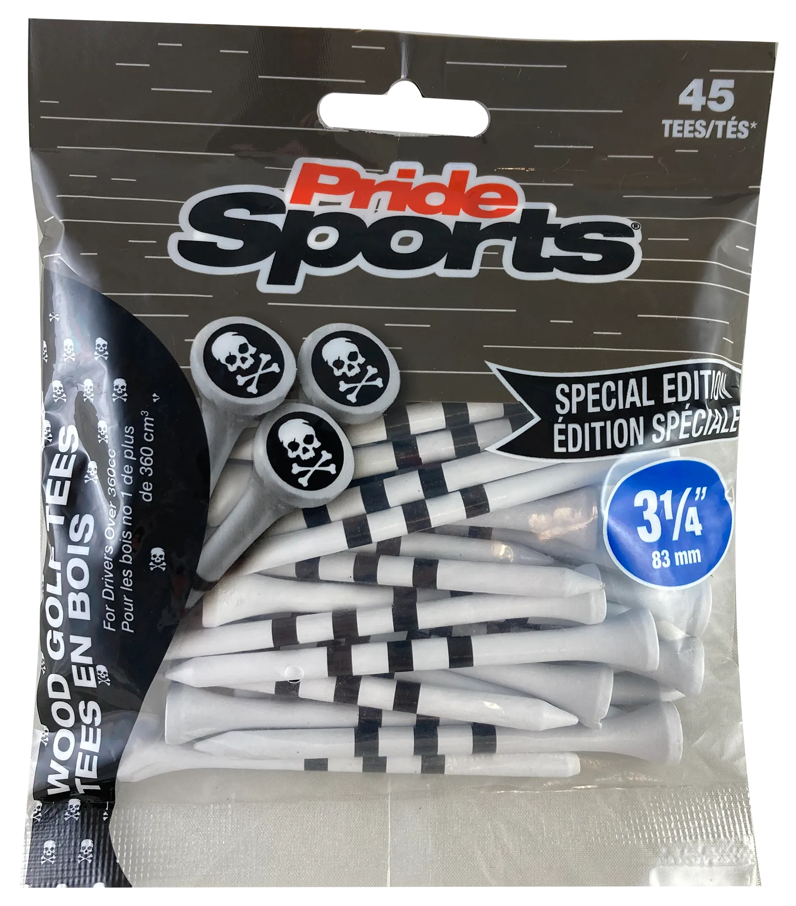 PRIDE SPECIAL EDITION Wood Golf Tees - Bags