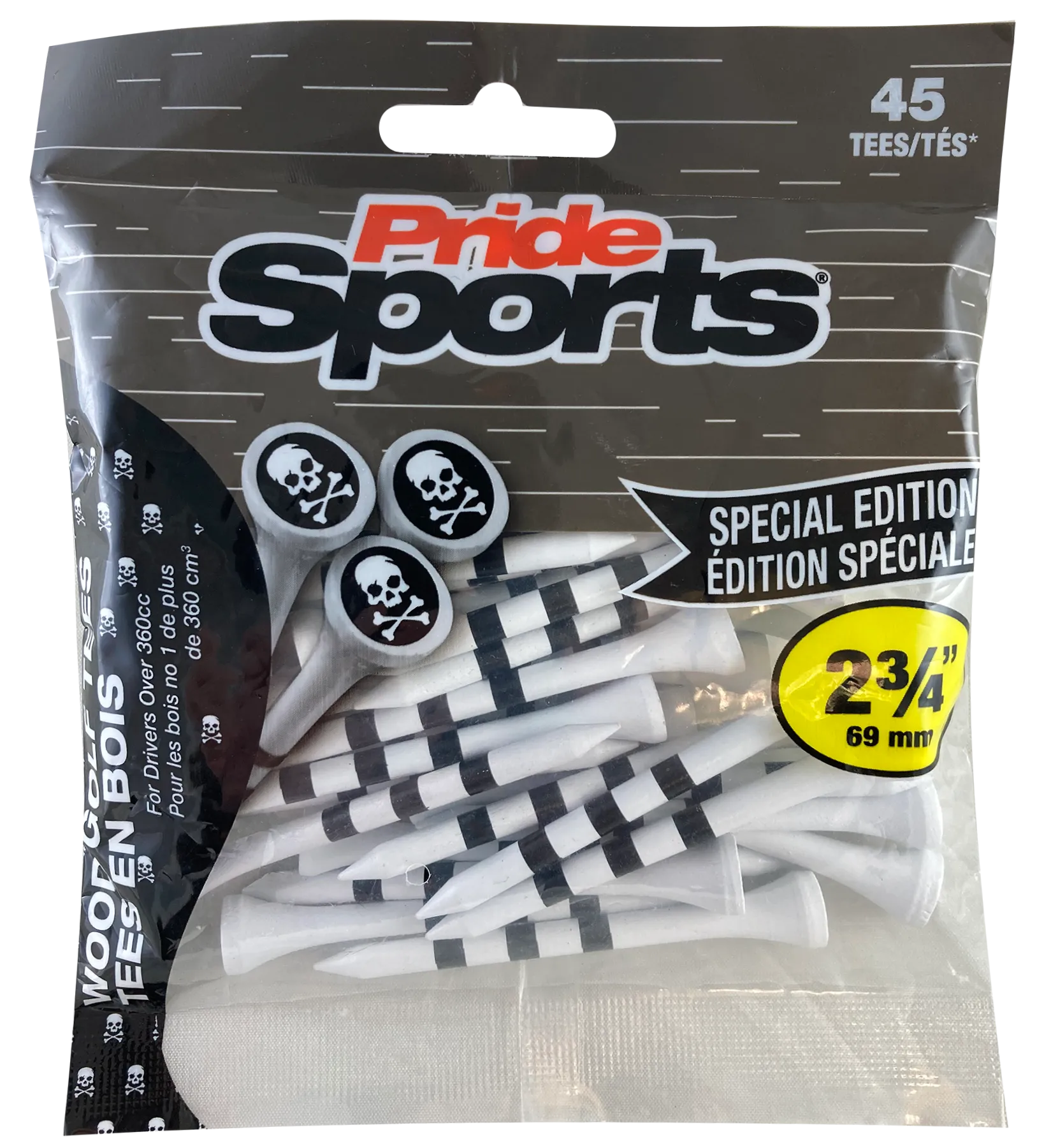 PRIDE SPECIAL EDITION Wood Golf Tees - Bags