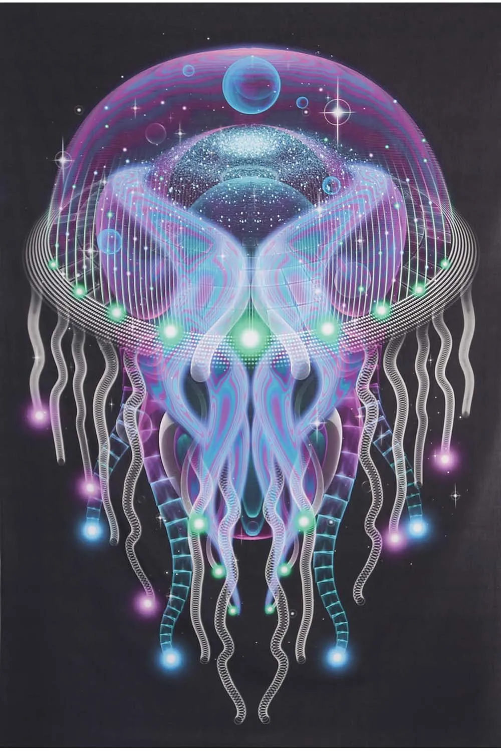 Psychezoa Luminosum Heady Art Print Tapestry