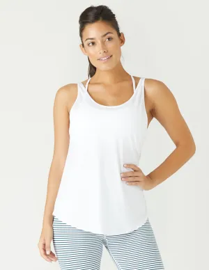 Pyramid Tank: White