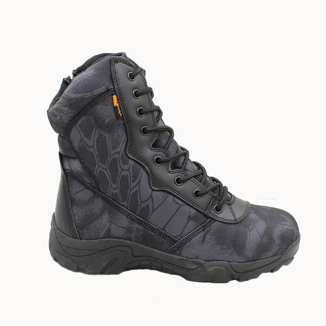 Python pattern desert tactical boots