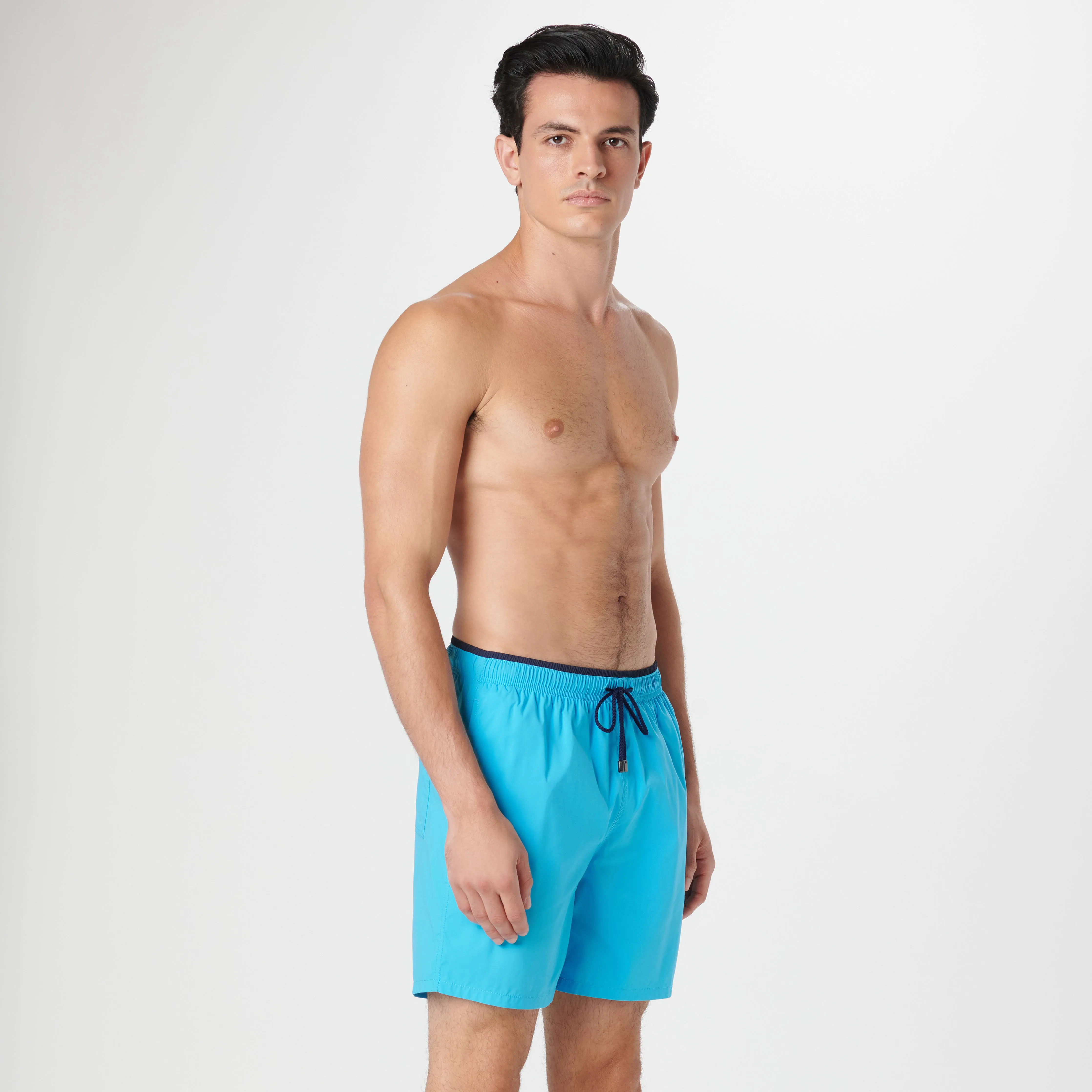 Quinn Solid Swim Trunks