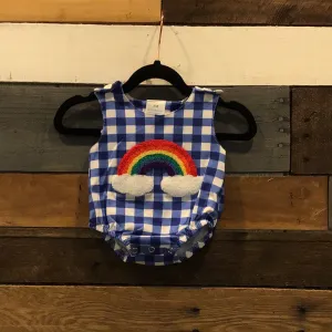Rainbow Picnic Romper