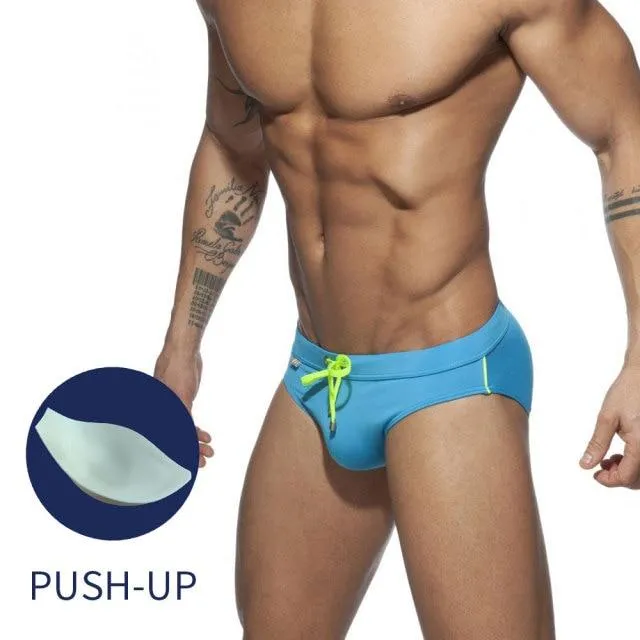 Rainbow Pocket Swim Briefs