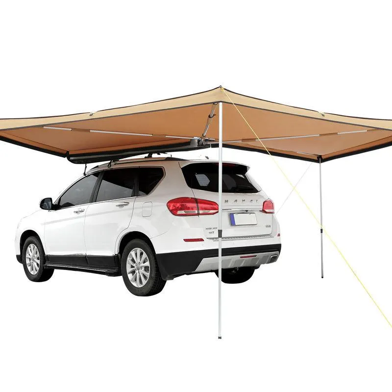 Retractable 270° Car Side Awning UV50  Waterproof Shelter