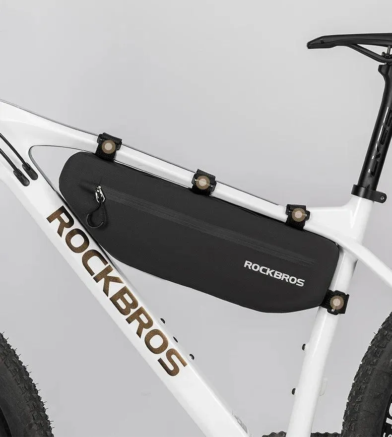 ROCKBROS Cycling Bicycle Bags Top Tube Front Frame Bag Waterproof MTB Road Triangle Pannier Dirt-resistant Bike Accessories Bags