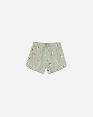 RYLEE & CRU SWIM TRUNKS || BEACH BALLS