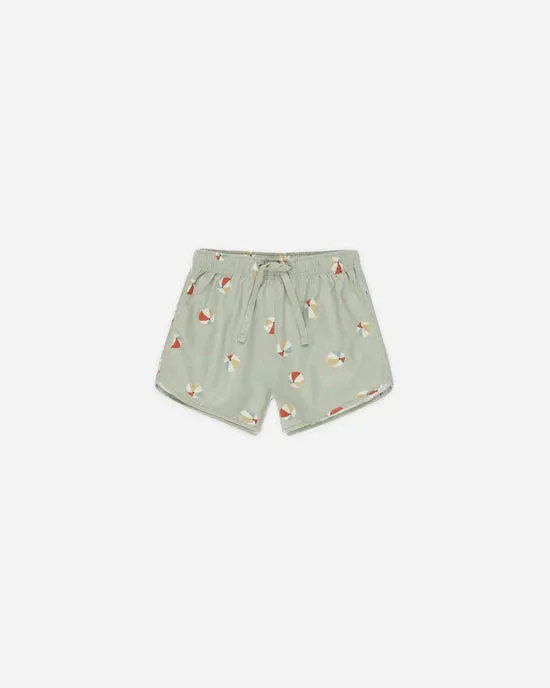 RYLEE & CRU SWIM TRUNKS || BEACH BALLS