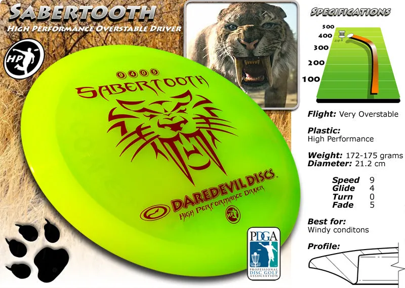 Sabertooth Overstable Driver