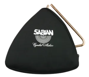 SABIAN 61140-8 Black Zippered Triangle Bag 8"