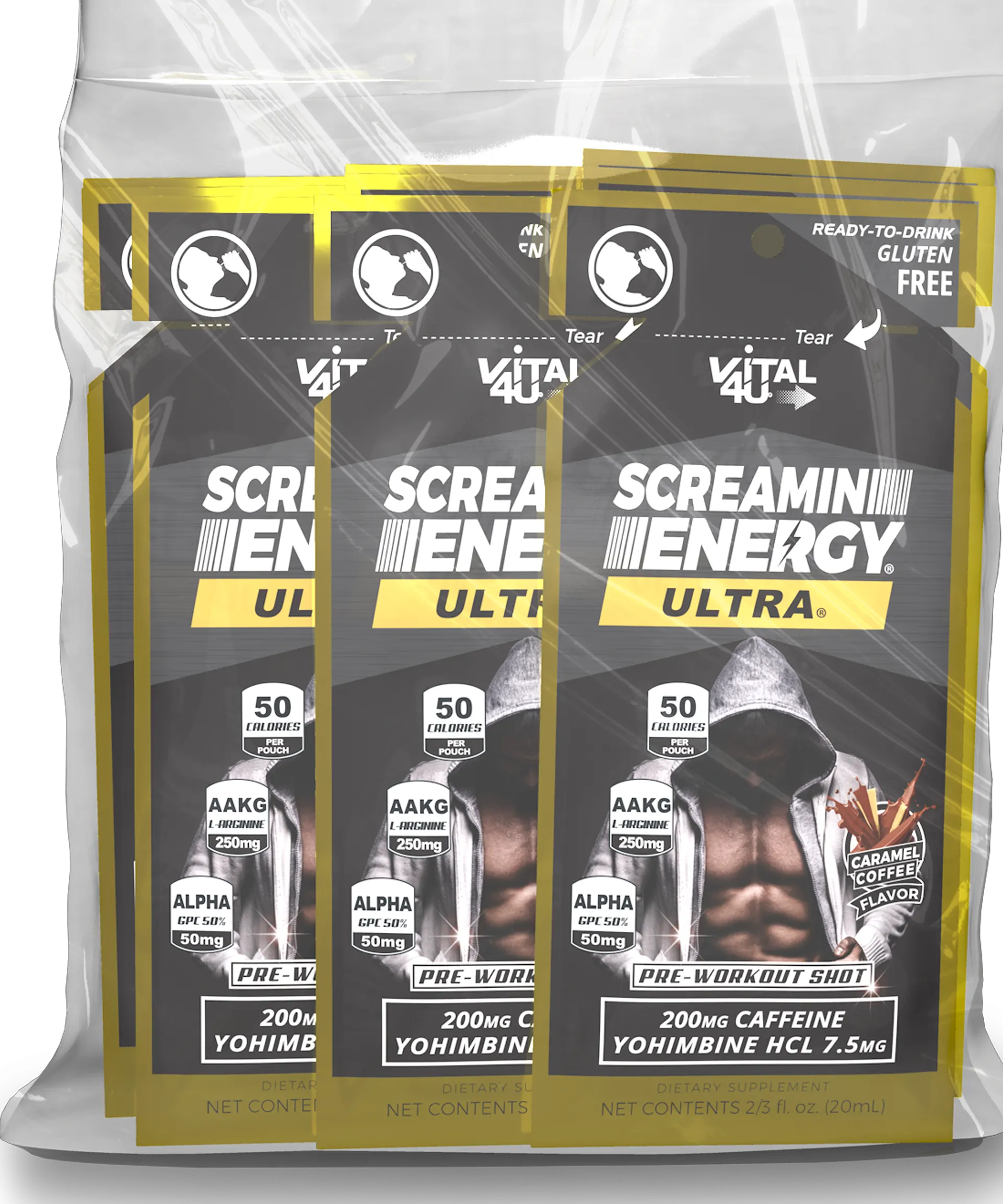Screamin Energy® Ultra Caramel Coffee