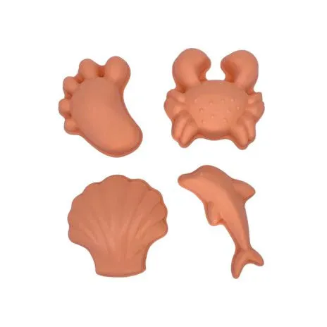 SCRUNCH BEACH SET | CORAL