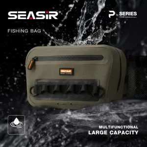 Seasir Fishing Waist Bag Multifunctional Suspension large capacity 1.06gal Bag Side Water Bottle Pocket fishing storage bag