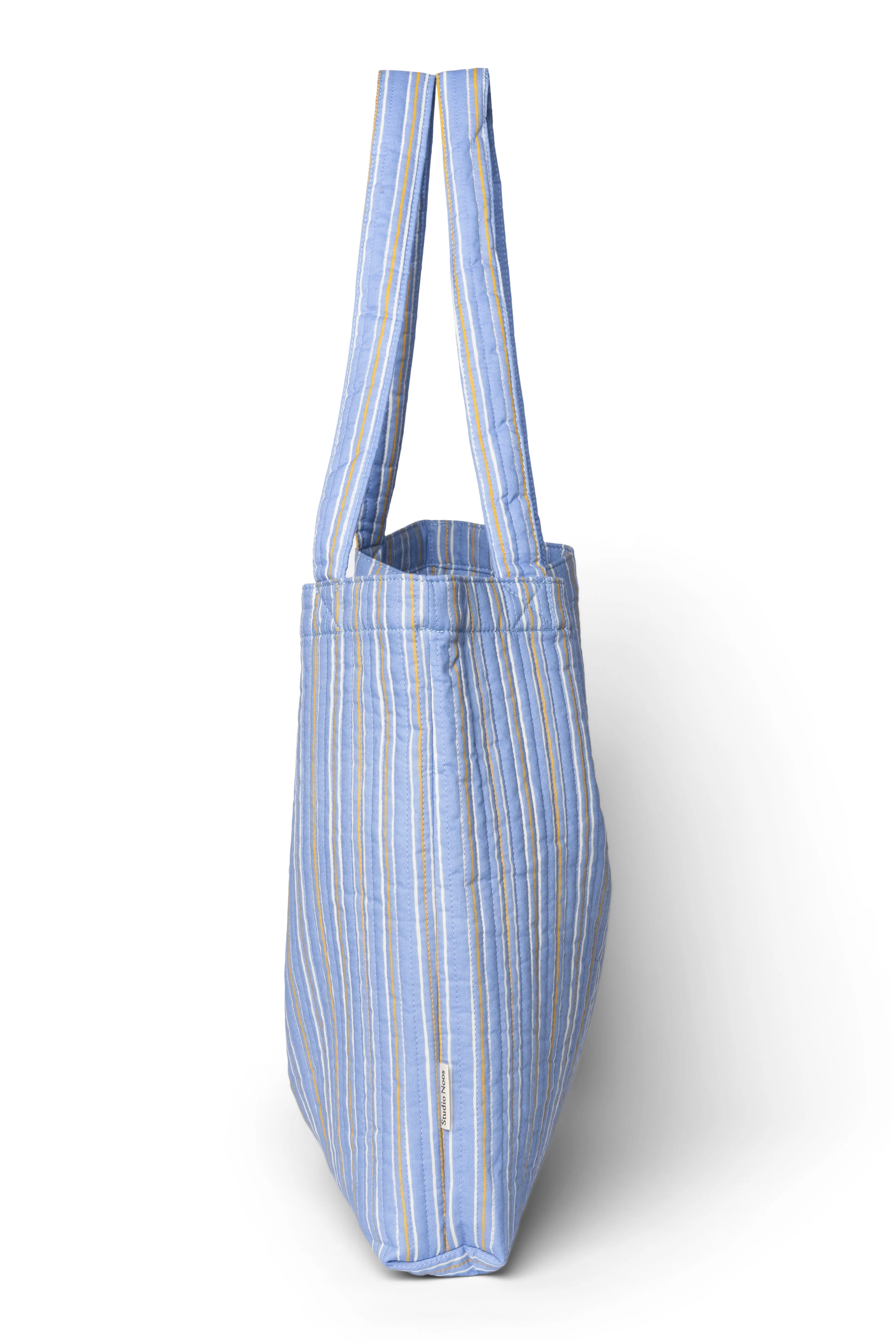 Serenity Baumwolle Gestreifte Mom Bag