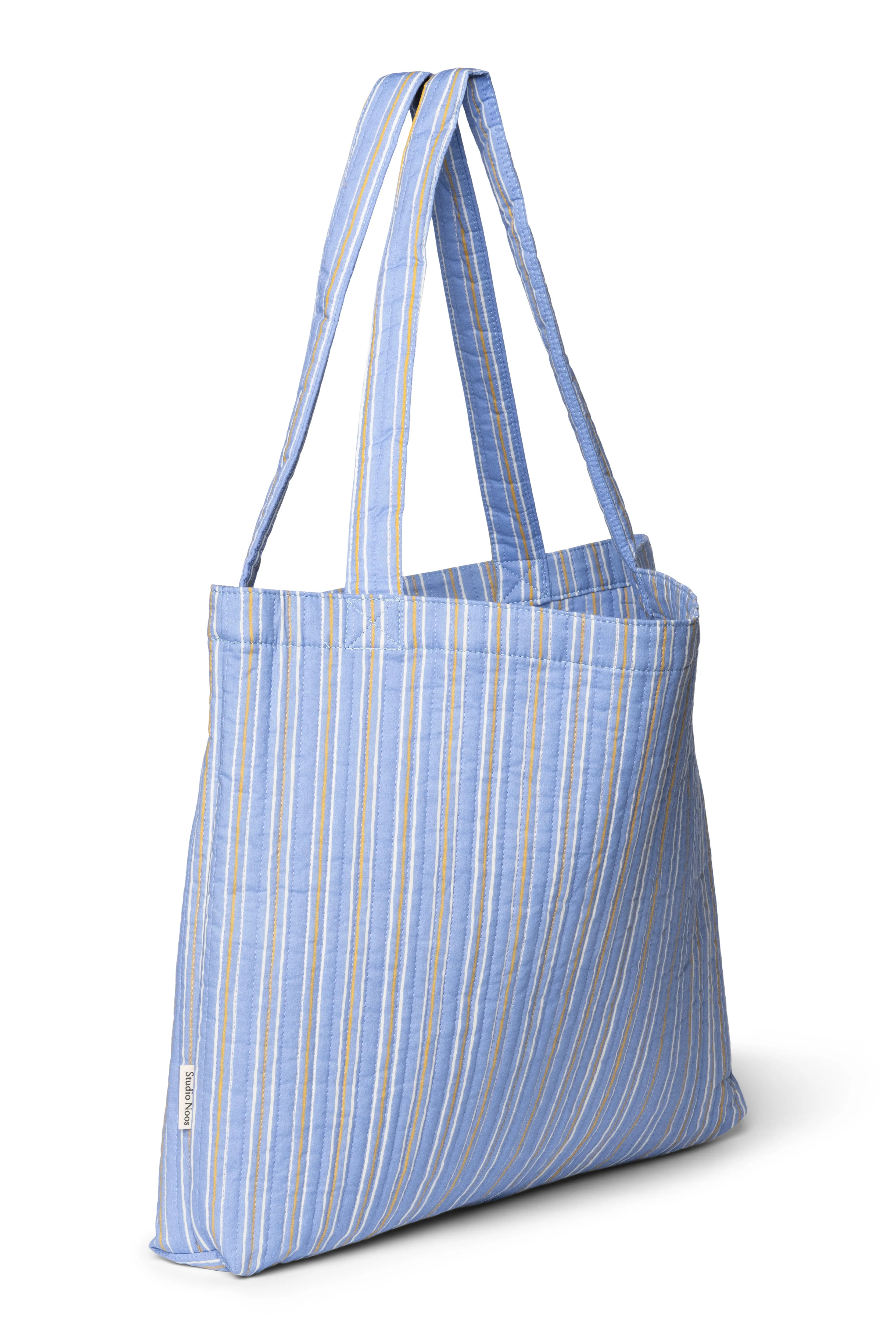 Serenity Baumwolle Gestreifte Mom Bag