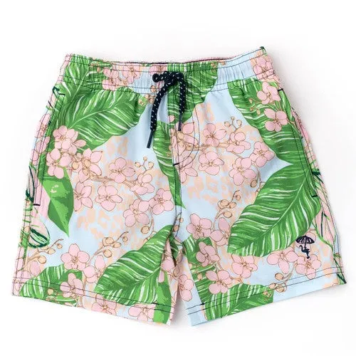 Shade Critters - Swim Trunks - Botanical Palm